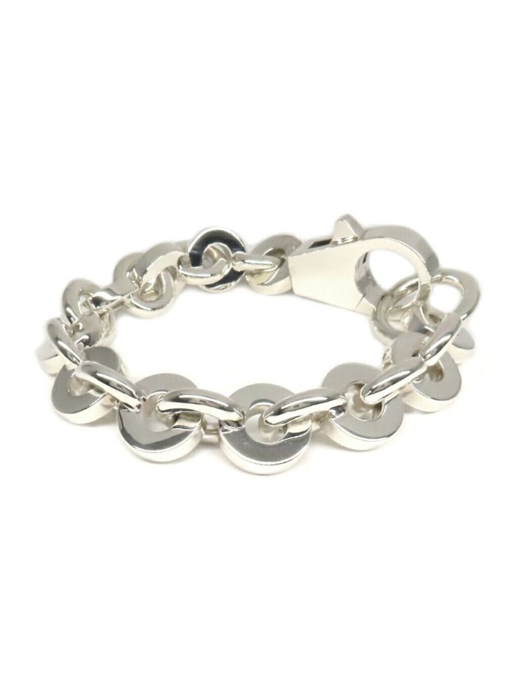 Hermes Bracelet Voltage GM Silver Chain